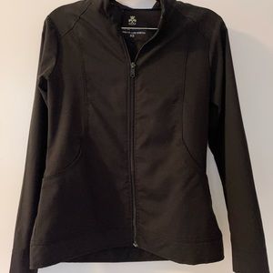 Black scrubs jacket
